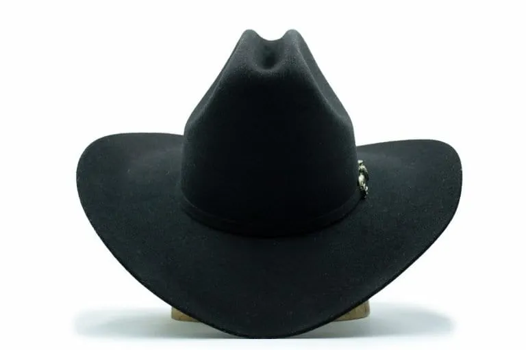 Tombstone 20X Cowboy Felt Hat Sonora Shape Black TOM-4104