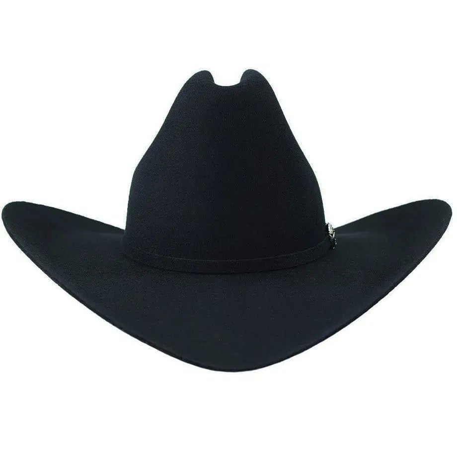 Tombstone 20X Cowboy Felt Hat Sonora Shape Black TOM-4104