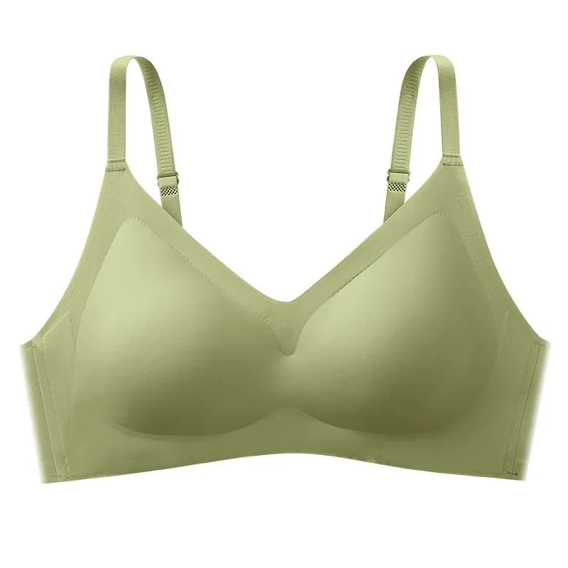 Trendy Seamless Bras for Women Wire Free Latex Fitness Tops Bra Comfort Brassiere S To XL