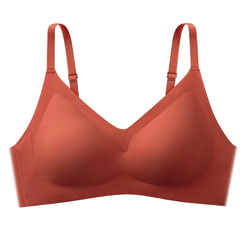 Trendy Seamless Bras for Women Wire Free Latex Fitness Tops Bra Comfort Brassiere S To XL