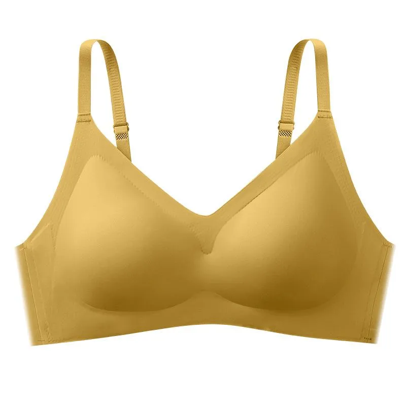 Trendy Seamless Bras for Women Wire Free Latex Fitness Tops Bra Comfort Brassiere S To XL