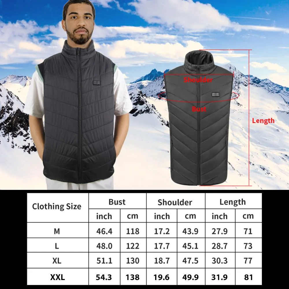 USB Heated Vest for Men