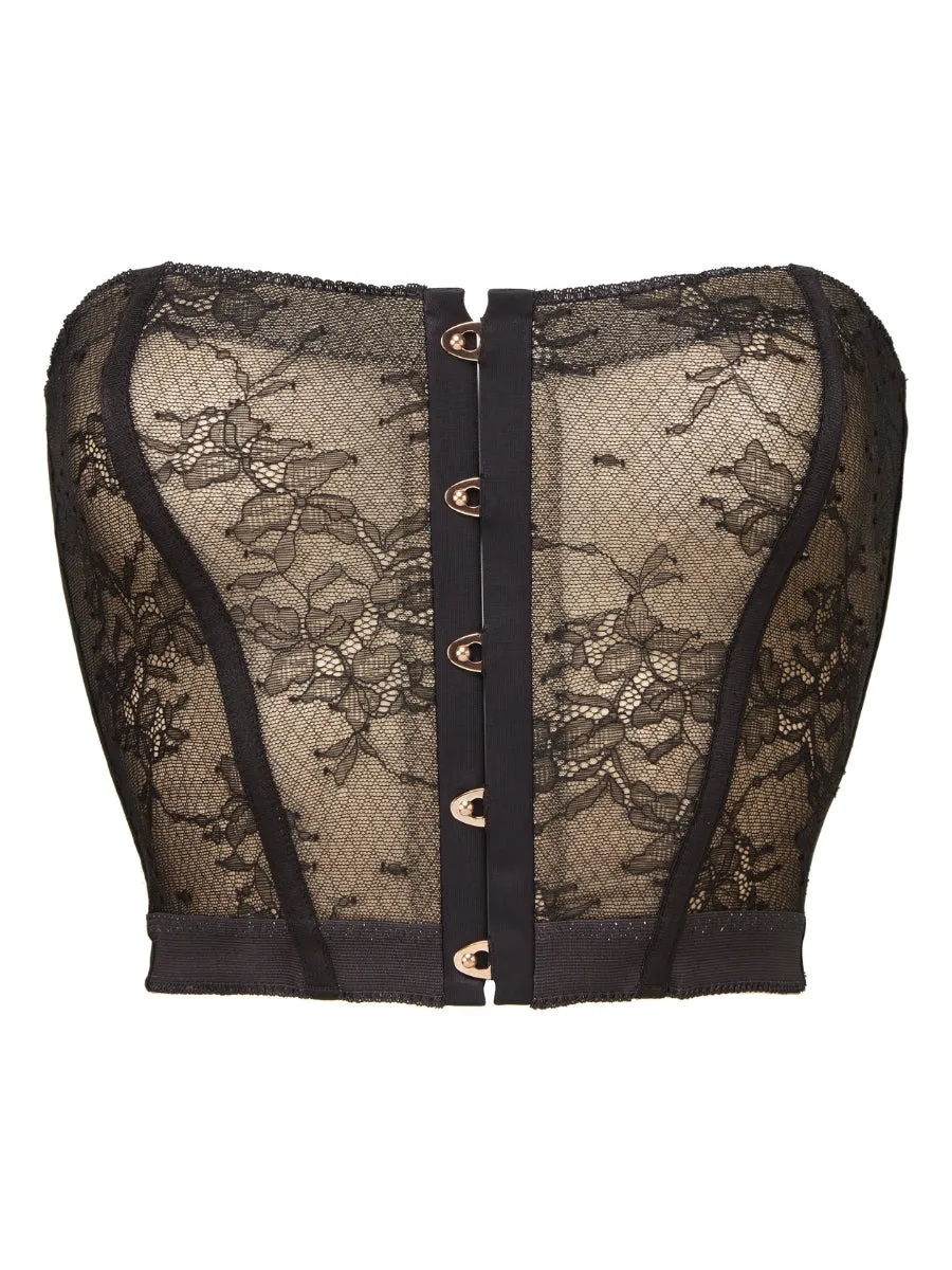 VIP Retrolution Corset Top - Black